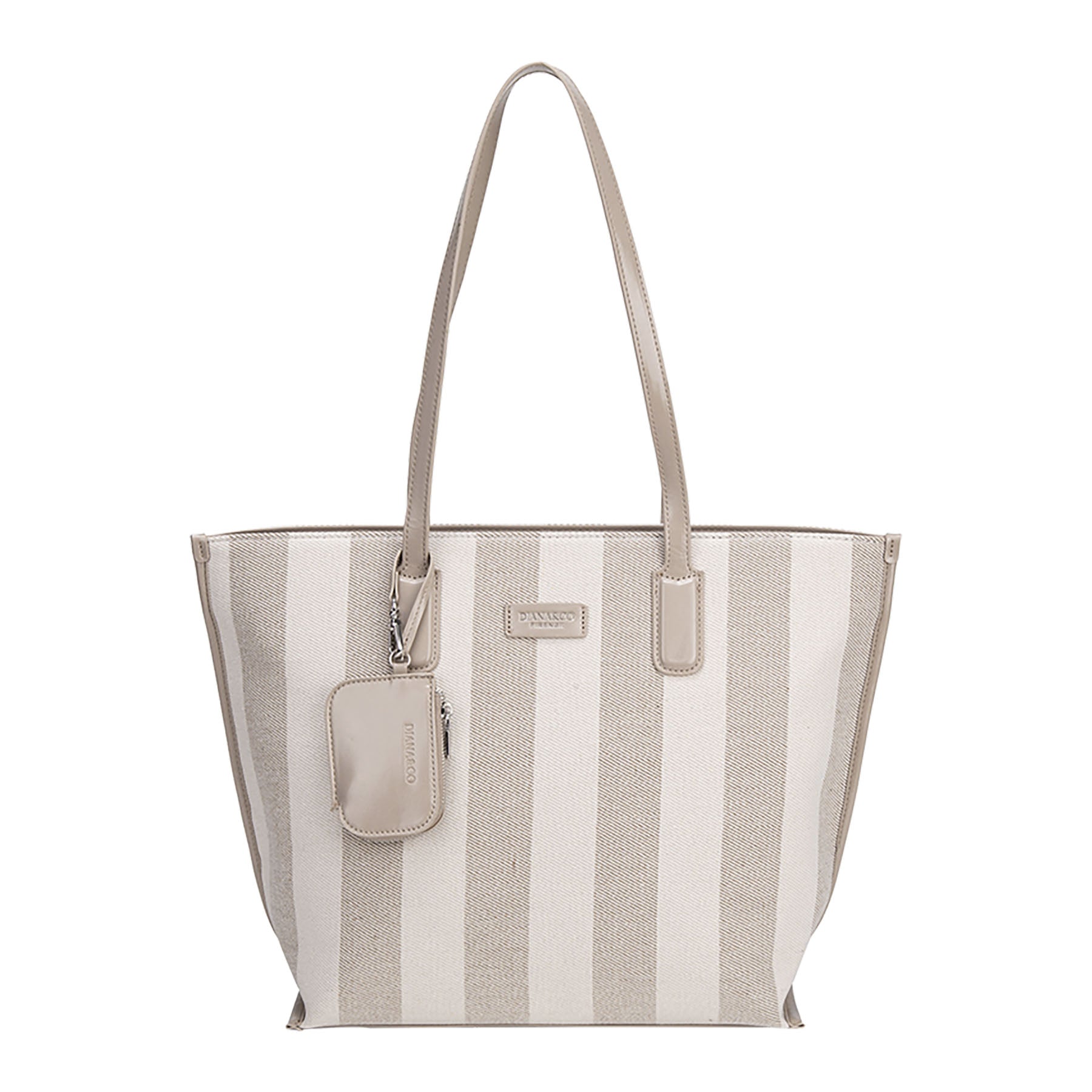 Borsa Tote Donna Grande Elegante con Portamonete | Borsa in Tessuto Stampato