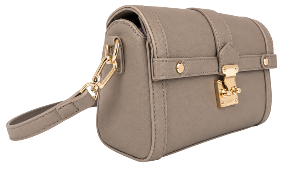 Borsa a Spalla Nera Elegante con Tracolla | Borsa Donna Raffinata