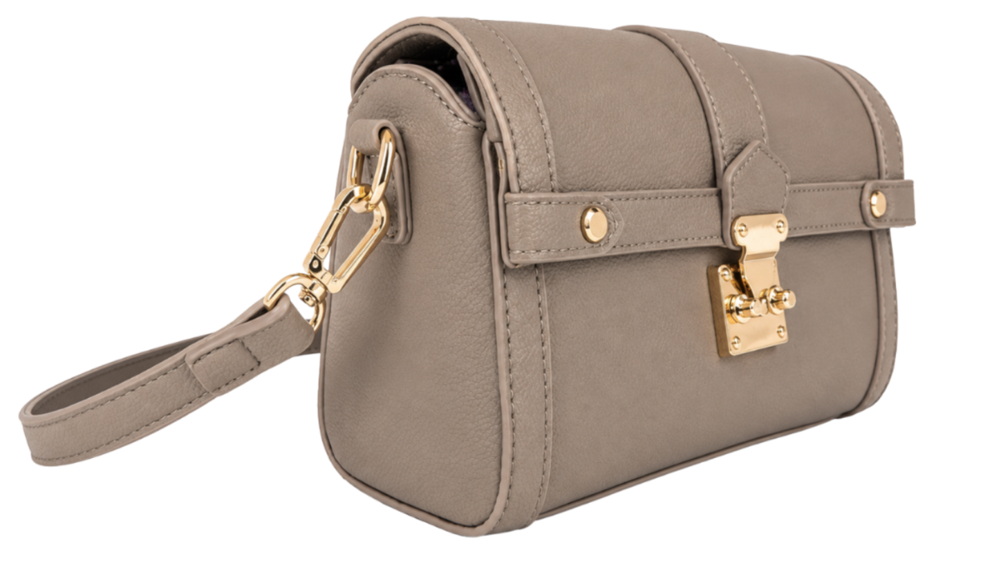 Borsa a Spalla Nera Elegante con Tracolla | Borsa Donna Raffinata