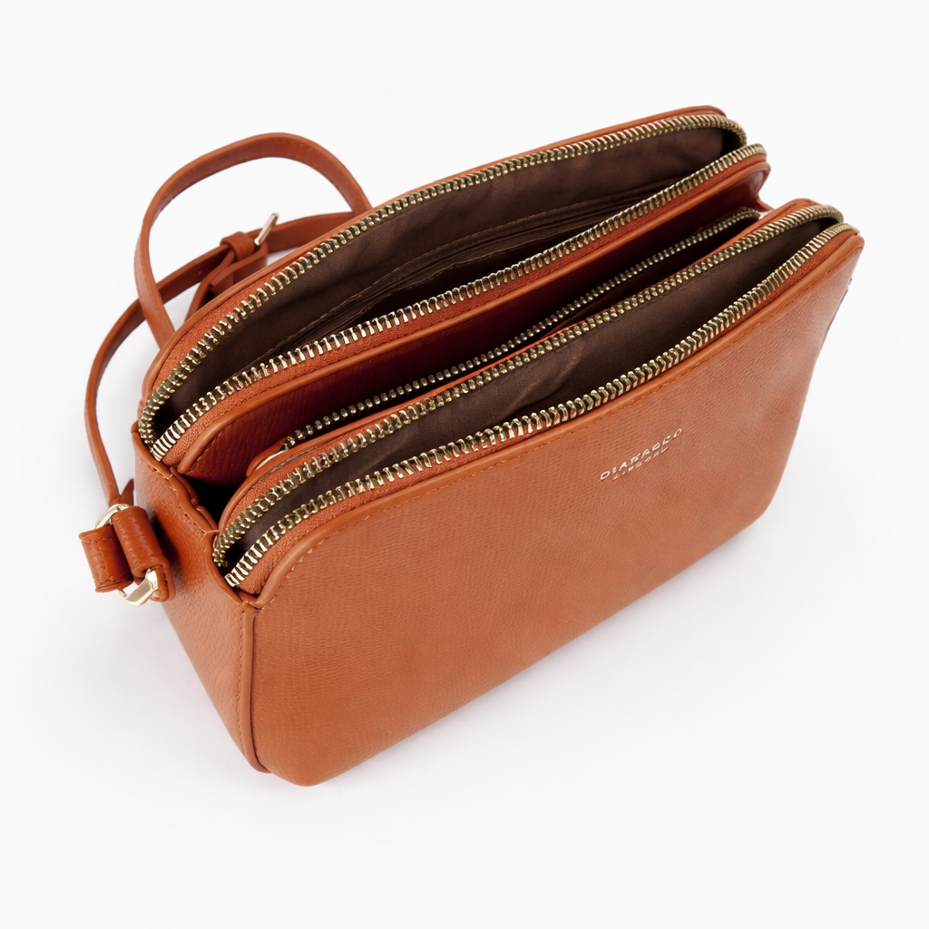 Borsa Tracolla Coffee Donna | Borsa Elegante Marrone -  Moderna