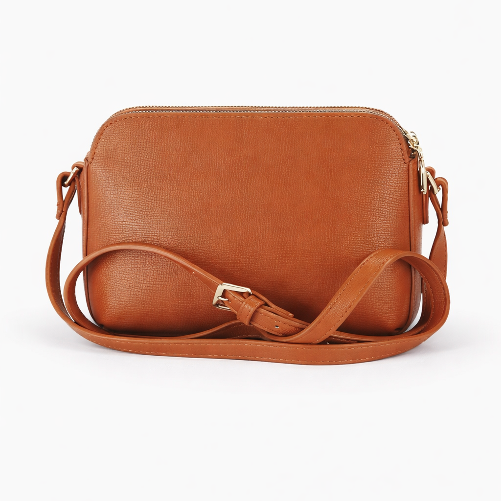 Borsa Tracolla Coffee Donna | Borsa Elegante Marrone -  Moderna