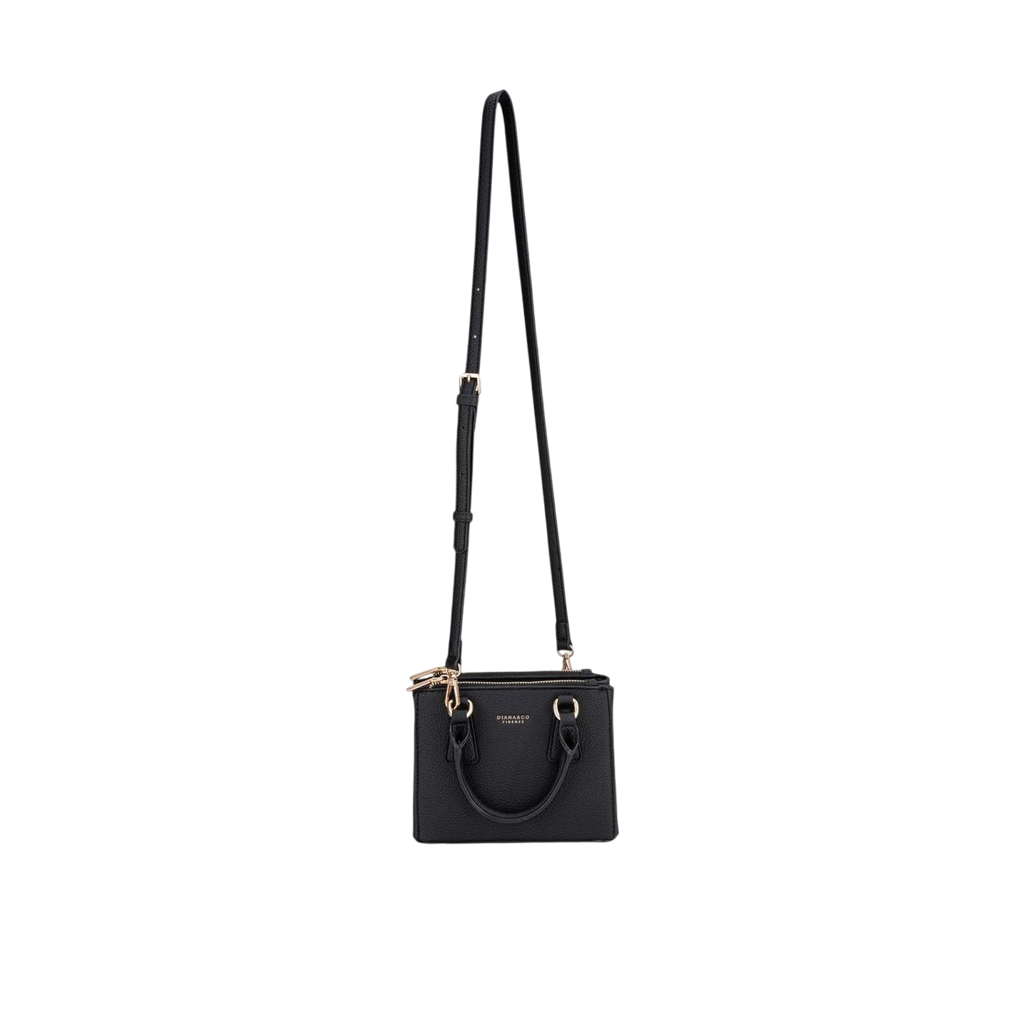 Borsa a Mano Bordeaux-Nera  con Tracolla Rimovibile | Borsa Elegante Donna
